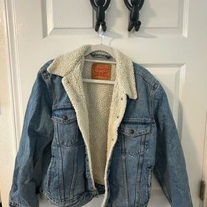 Levi's Denim Jacket with Sherpa Lining